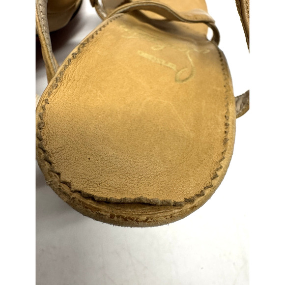 Christian Louboutin Ankle Strap Sandals Light Brown 36.5 /US 6 - Picture 11 of 16